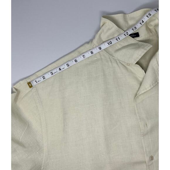 Daniel Cremieux Collection Big and Tall Men's Dress Shirt size 2XL Linen Blend - Picture 11 of 11